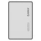 ORICO 2.5" SATA 3.0 HDD / SSD External Enclosure USB 3.0 Micro-B with Max 5Gbps Transfer Rate, 2TB Memory Storage Capacity, UASP Protocol for Windows 10 8 7 Vista XP Mac OS 9.1 and Abose | 2588US3-V1 - Silver