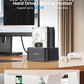 ORICO 2.5-3.5" SATA SSD/HDD to USB 3.2 Gen 2 Type-C RGB Hard Drive Docking Station with 10Gbps Transmission Rate, 18TB Supported Storage Per Bay, 2-in-1 Data Cable for Computer Desktops & Laptops (Windows, MacOS & Linux)