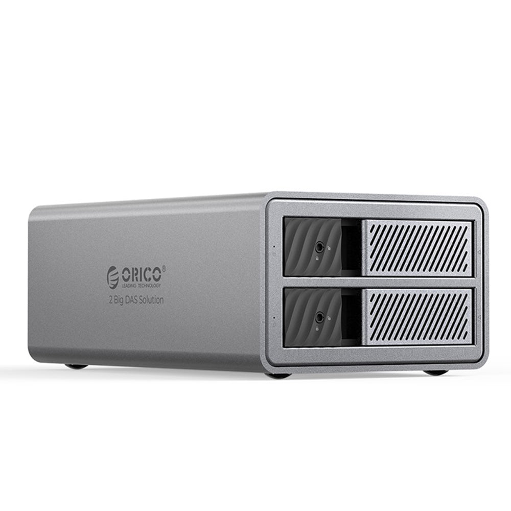 ORICO 98 Series DAS Solution Thunderbolt 3 40GBPS/USB 3.0 5GBPS Hard Drive Enclosure for 2.5-3.5" SATA SSD/HDD with Up to 110TB Max Storage (22TB Per Bay) & Built-In 150W Power Supply for Computer Desktops & Laptops (Windows & MacOS)