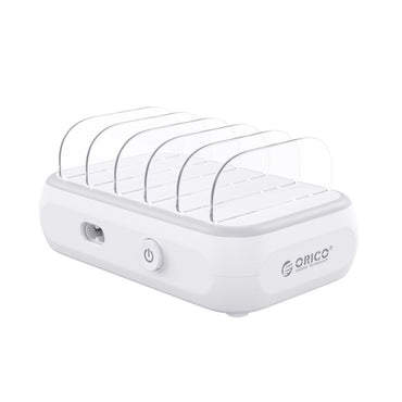 [CLEARANCE] ORICO PD 20W USB 5-Port Fast Charging Desktop Power Station with Detachable Dividers and Smart Safety Protection for Mobile Phone Smartphone Tablet Charger | APD-4U1C