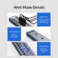 [CLEARANCE] ORICO 13-Port USB 3.0 HUB 5Gbps High Speed Data Transfer with Individual Switches & Power Supply for Windows MacOS Linux Desktop Computer PC Laptop MacBook iMac Keyboard Mouse Memory Card Reader Flash Disk Phone Tablet Charger | AT2U3-13AB