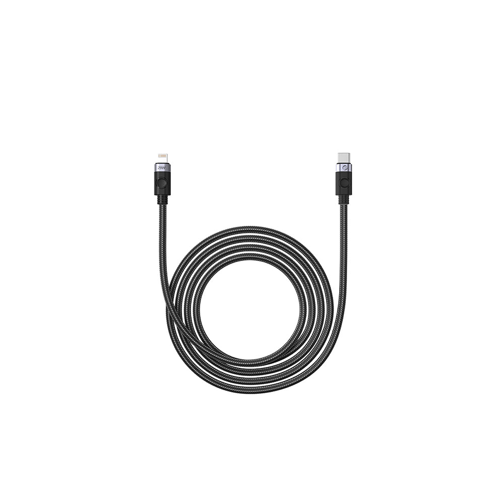 ORICO 1M C2L Series USB Type-C to Lightning Male to Male PD 29W Fast Charging 480Mbps Data Braided Cable with Built-In Smart Chip for Smartphone Desktop PC Laptop