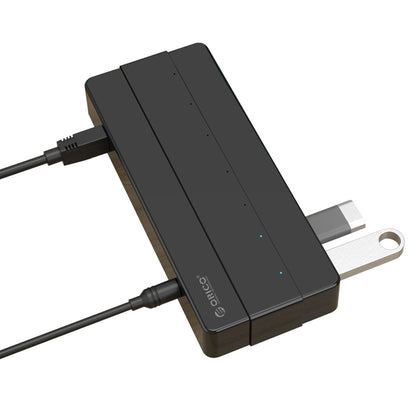 ORICO 7-Port USB 3.0 HUB 5GBPS Multi-Port Docking Station for Desktop Computers & Laptops (Windows, MacOS & Linux Support)