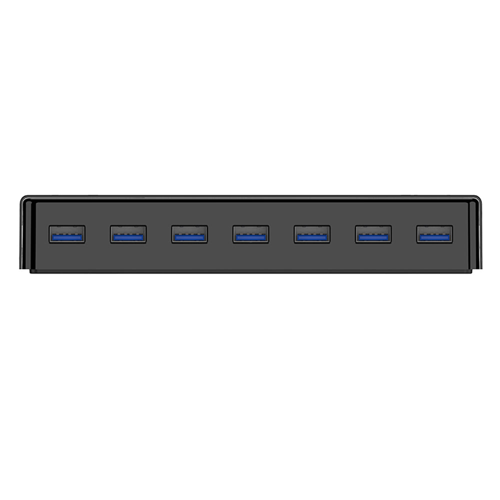 ORICO 7-Port USB 3.0 HUB 5GBPS Multi-Port Docking Station for Desktop Computers & Laptops (Windows, MacOS & Linux Support)