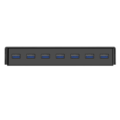 ORICO 7-Port USB 3.0 HUB 5GBPS Multi-Port Docking Station for Desktop Computers & Laptops (Windows, MacOS & Linux Support)