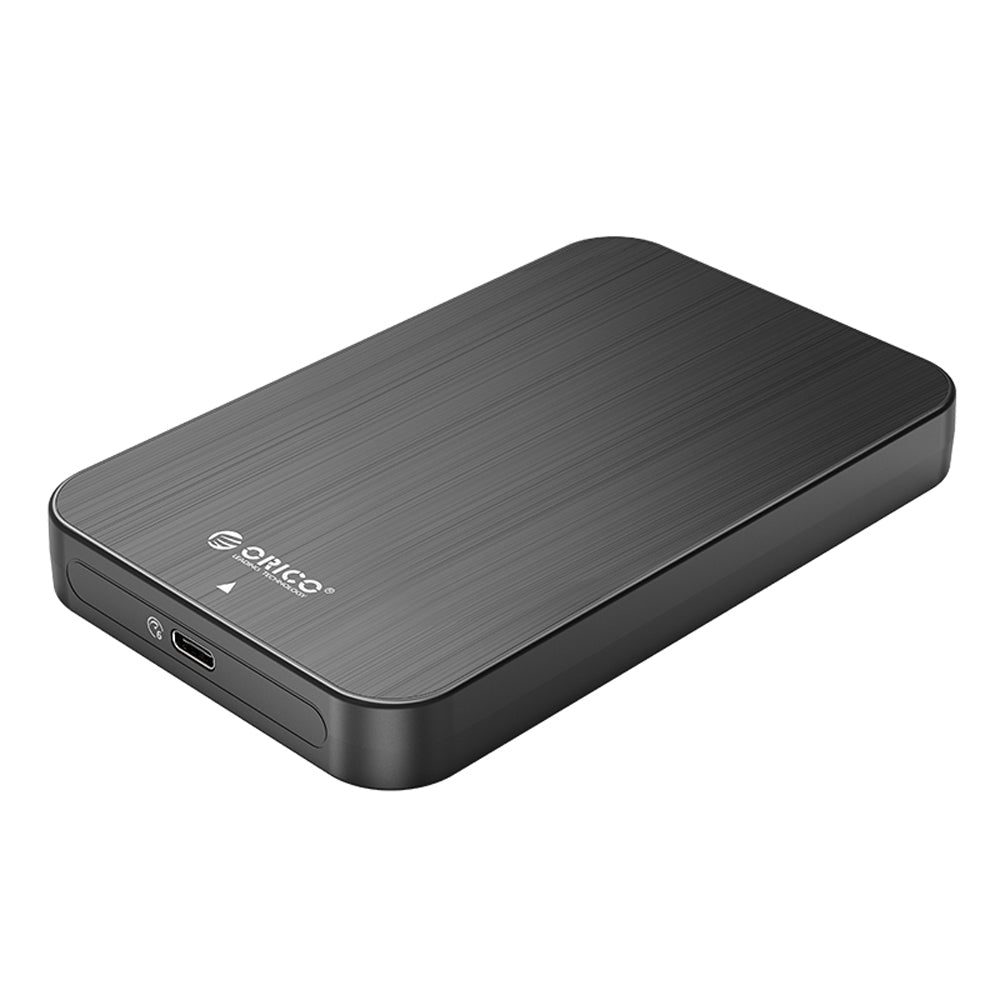 ORICO 2.5 inch SATA to USB 3.1 Gen1 Hard Drive Enclosure Tool-Free with USB-C to USB-A Data Cable, 6Gbps Fast Data Transmission Rate, 4TB Max Supported Capacity, No Extra Power Needed for Windows 8/10, macOS, Linux | HM25C3