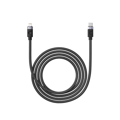 [CLEARANCE] ORICO PD 20W Type C to Lightning Fast Charger Kit with Mini Quick Charge Wall Power Adapter, (1m) USB-C to Lightning Fast Charging Cable, Nylon-Coated, 480Mbps Data Cable Transfer Rate for Apple Devices, Smartphones, Tablet, macOS