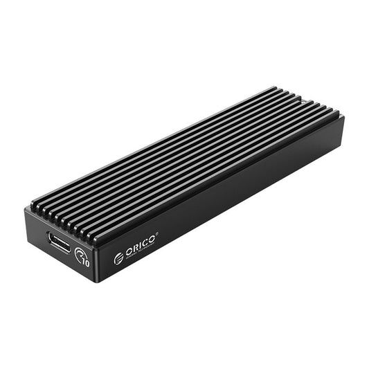 ORICO M.2 NVMe SSD to USB 3.1 Gen 2 Type-C Aluminum Solid State Drive Enclosure with 10Gbps Speed, 2TB Supported Storage, and Support for Windows, macOS, and Linux for PCs, Desktop Computers, and Laptops