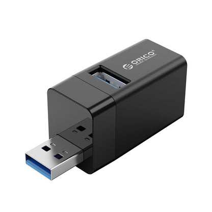 ORICO Mini 3 in 1 USB Hub with USB A 3.0 5Gbps and 2.0 480Mbps Ports and Wide Compatibility for Smartphone PC Desktop Laptop | MINI-U32L