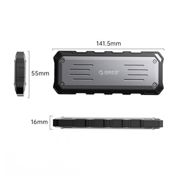 ORICO O20 Mecha 512GB 20Gbps Rugged Portable SSD USB 3.2 Gen 2 Type C Solid State Drive Waterproof, Dustproof & Shockproof for Outdoor Filming & Photography | PCs, Computer Desktop & Laptops (Windows, MacOS, Linux & Android) | ORICO-O20