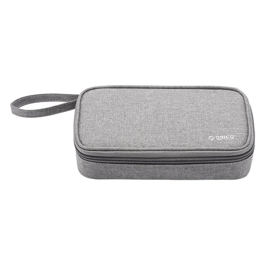 ORICO Travel Storage Pouch Bag with Interior Mesh Pocket & Elastic Band Holder for Power Banks, Hard Drives, Charging Cables, Smartphones, Earphones, Mobile Devices & Electronics | ORICO-PBS-3W