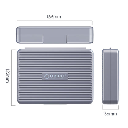 [CLEARANCE] ORICO 3.5" SATA HDD/SSD Hard Disk Drive Protective Storage Carrying Case for Electronic Accessories Organization | PHA35-GY