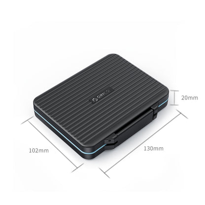 [CLEARANCE] ORICO External Hard Drive Memory Card Organizer Storage Bag for 2.5 HDD, SSD, CF, SD & TF Card Storage Disk Drives | PHCD-5