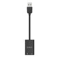 ORICO External USB Sound Card with 2-Port 3.5mm Audio Output for Microphones, Headphones & Speakers to PC/Computer Desktops & Laptops (Windows, macOS & Linux) | ORICO-SKT2