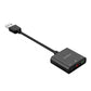ORICO External USB Sound Card with 3-Port 3.5mm Audio Output for Microphones, Headphones & Speakers to PC/Computer Desktops & Laptops (Windows, macOS & Linux) | ORICO-SKT3