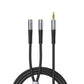 ORICO 3.5mm TRRS Jack Male to Dual Female Headphone and Microphone AUX Audio Splitter Adapter Cable for Desktop Computer PC Laptop Mobile Phone Tablet Music Streaming & Recording - Available in 0.5 meter / 1 meter | AX2