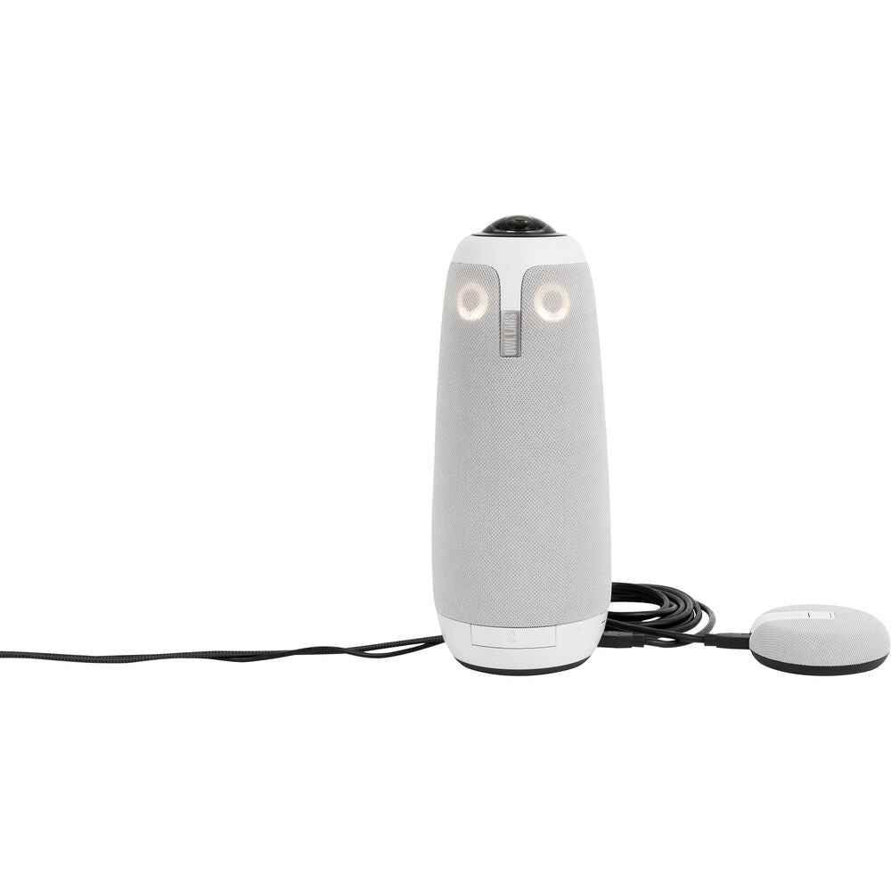 Owl Labs Expansion Microphone for Meeting Owl 3 Tabletop Puck Style Mic with Up to 18-26' Extension Coverage - Audio Conferencing System & Components