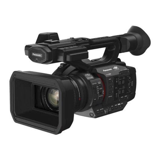 Panasonic HC-X2 Cinematic 4K HDR Professional Camcorder - Video Camera Recorder with 24.5mm Wide Angle & 20x Optical Zoom Lens, 5-Axis Hybrid Stabilization, In-Built ND Filter, Autofocus & Wireless Control for Filmmaking & Live Streaming | HC-X2GC