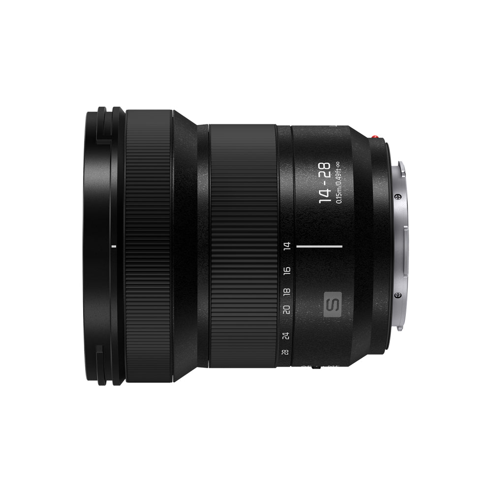 Panasonic Lumix 14-28mm f/4-5.6 (L-Mount) Macro Full-Frame Mirrorless
