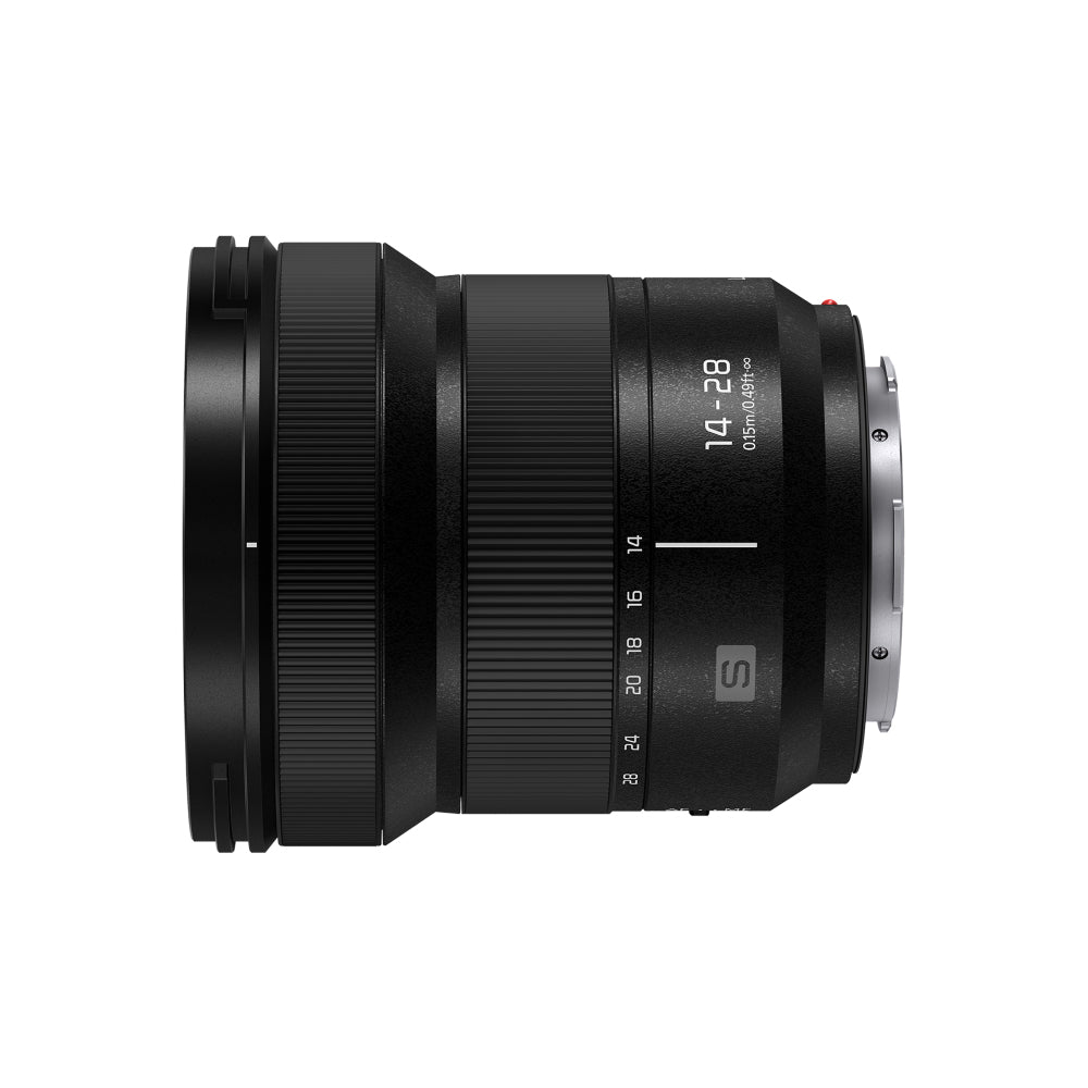 Panasonic Lumix 14-28mm f/4-5.6 (L-Mount) Macro Full-Frame Mirrorless Camera Zoom Lens