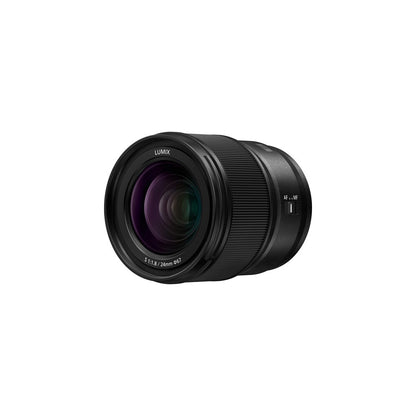 Panasonic Lumix S 24mm f/1.8 (L-Mount) Wide-Angle Full-Frame Mirrorless Camera Prime Lens