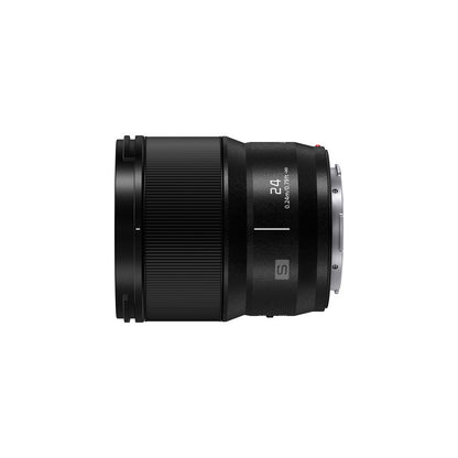 Panasonic Lumix S 24mm f/1.8 (L-Mount) Wide-Angle Full-Frame Mirrorless Camera Prime Lens