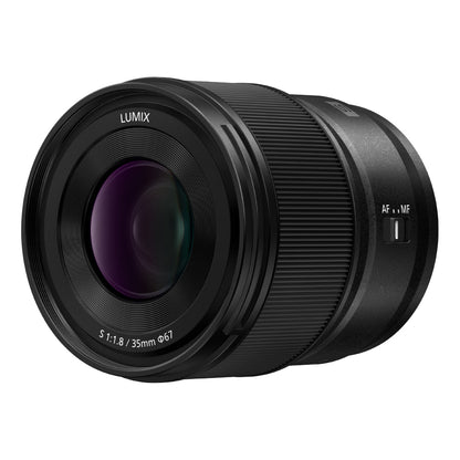 Panasonic Lumix S 35mm f/1.8 (L-Mount) Standard Full-Frame Mirrorless Camera Prime Lens