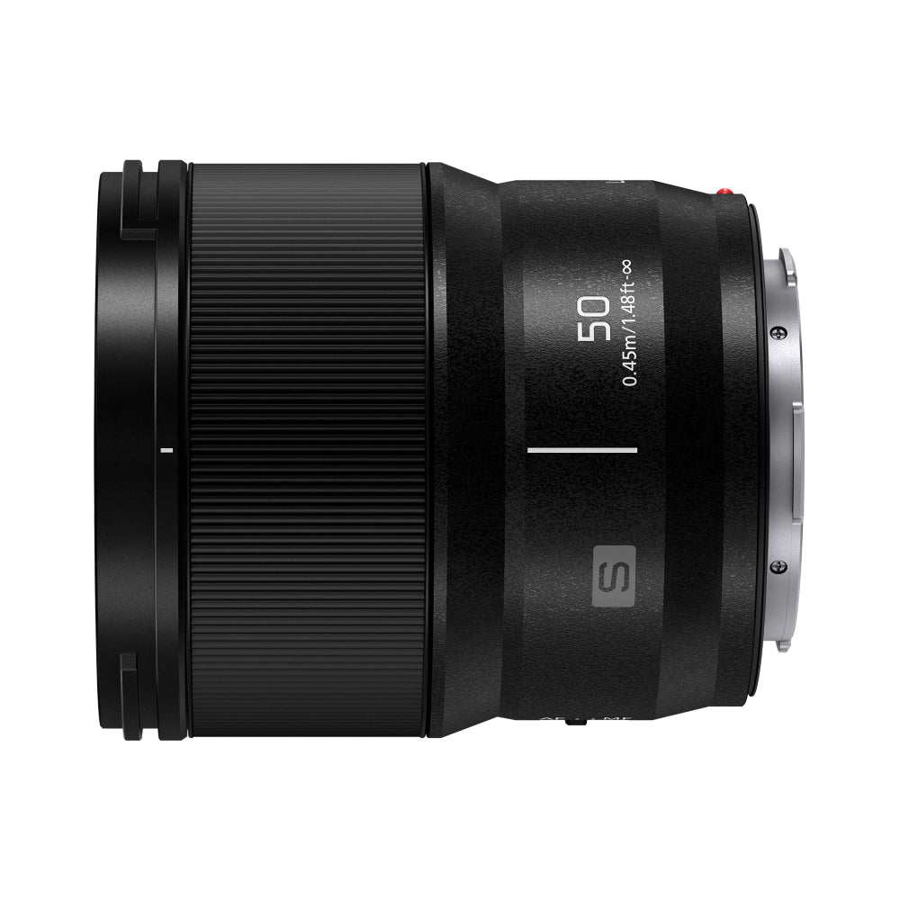 Panasonic Lumix S 50mm f/1.8 (L-Mount) Standard Full-Frame Mirrorless Camera Prime Lens