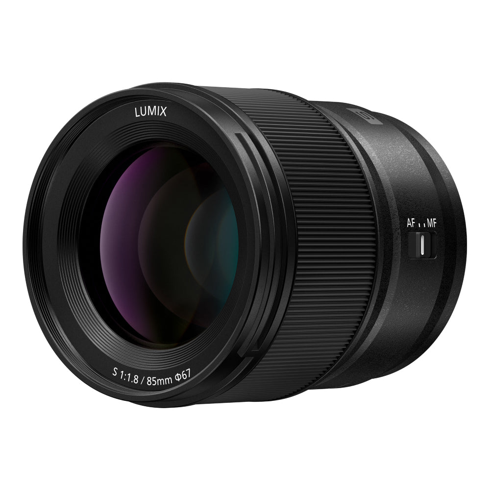 Panasonic Lumix S 85mm f/1.8 (L-Mount) Standard Full-Frame Mirrorless Camera Prime Lens