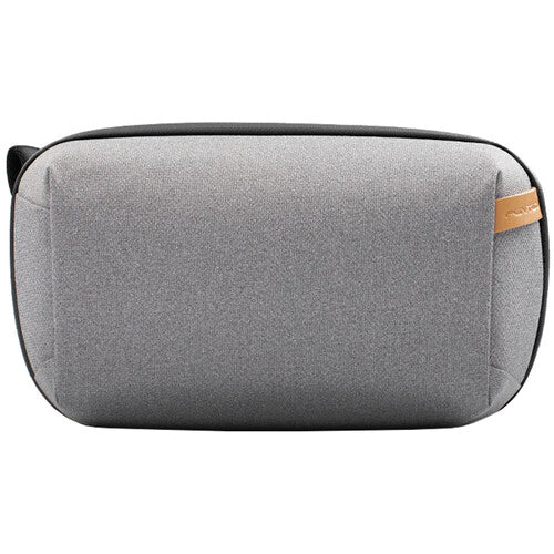 PGYTECH Tech Organizer Clamshell Case Storage Bag with Hidden Apple AirTag Pocket, Splashproof Exterior, Origami Style Dividers, Elastic Bands for Battery Packs and Cables, Multiple Memory Card Holders for Smartphone and Camera Accessories