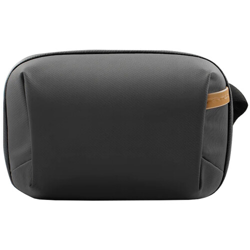 PGYTECH Mini Tech Organizer Clamshell Case Storage Bag with Hidden Apple AirTag Pocket, Splashproof Exterior, Origami Dividers, Elastic Bands for Battery Packs and Cables, Multiple Memory Card Holders for Smartphone and Camera Accessories