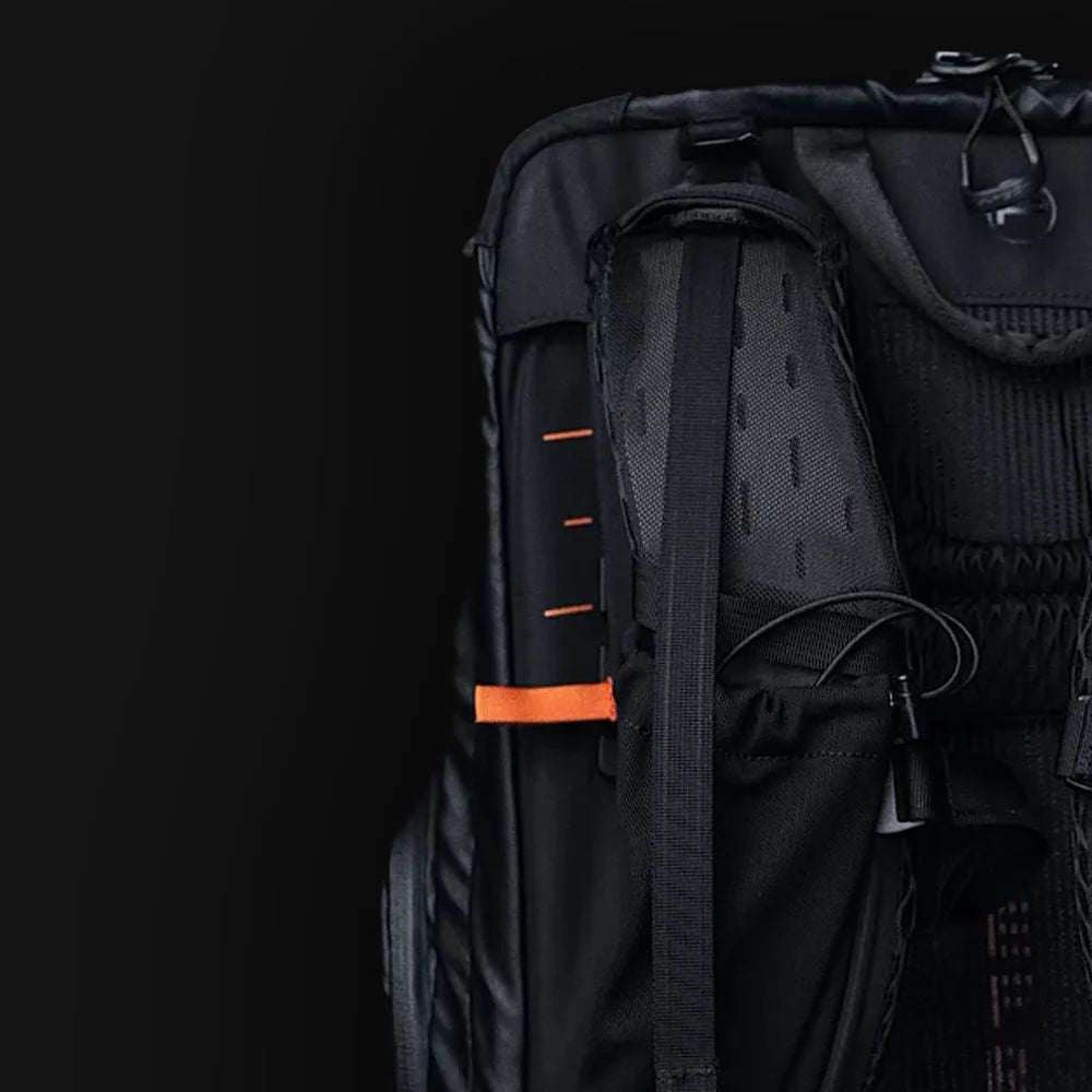PGYTECH OnePro Flex Backpack - Modular Camera & Drone Gear Bag with Insert Organizer, Quick-Access Pockets, Laptop Compartment, Tripod Holder, Anti-Lost Apple AirTag Pocket & Weather-Resistant Design for Outdoor Photography & Travel