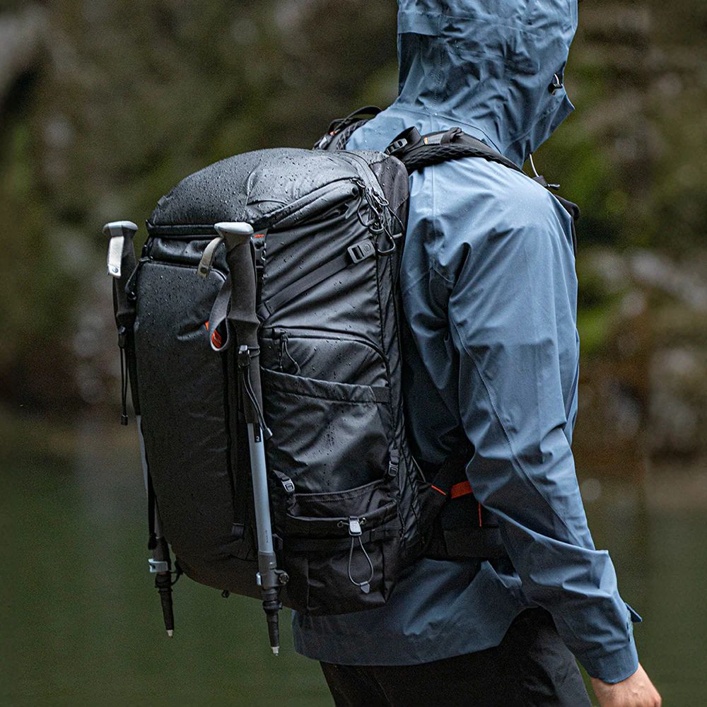 PGYTECH OnePro Flex Backpack - Modular Camera & Drone Gear Bag with Insert Organizer, Quick-Access Pockets, Laptop Compartment, Tripod Holder, Anti-Lost Apple AirTag Pocket & Weather-Resistant Design for Outdoor Photography & Travel