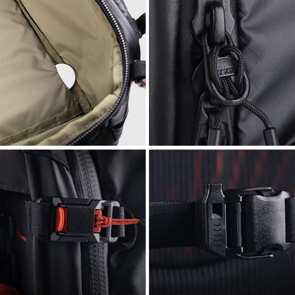 PGYTECH OnePro Flex Backpack - Modular Camera & Drone Gear Bag with Insert Organizer, Quick-Access Pockets, Laptop Compartment, Tripod Holder, Anti-Lost Apple AirTag Pocket & Weather-Resistant Design for Outdoor Photography & Travel