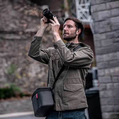 PGYTECH OneMo 2 (25L/35L) Anti-Theft Camera Backpack + Shoulder Bag with Hidden Apple AirTag Pocket, Tripod Holder, Battery Storage, Quick-Side Access Pocket, Laptop Compartment, and Adjustable Dividers for Sony Fujifilm Canon Nikon Lumix