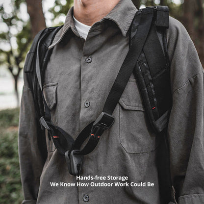 PGYTECH Heavy-Duty Camera Backpack Strap with Quick Release Bead Connectors and 90kg Load Capacity for Sony, FUJIFILM, Canon, Nikon, and Panasonic Lumix Cameras