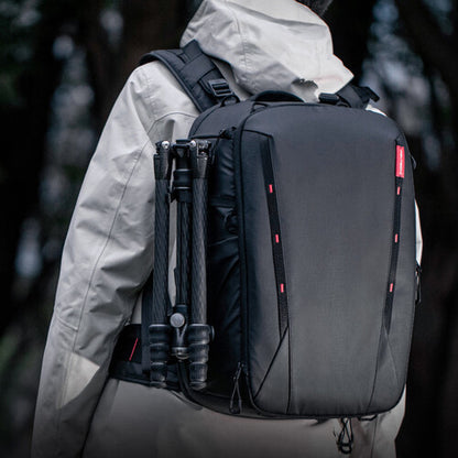 PGYTECH OneMo 2 (25L/35L) Anti-Theft Camera Backpack + Shoulder Bag with Hidden Apple AirTag Pocket, Tripod Holder, Battery Storage, Quick-Side Access Pocket, Laptop Compartment, and Adjustable Dividers for Sony Fujifilm Canon Nikon Lumix