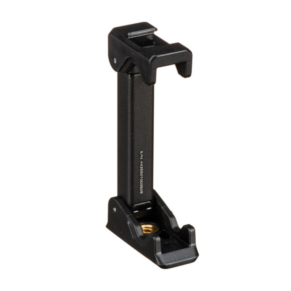 PGYTECH Foldable Smartphone Holder with Arca-Swiss Compatible Base, 1/4" Threaded Hole, and Cold Shoe Mount for Attachments and Accessories | P-CG-012