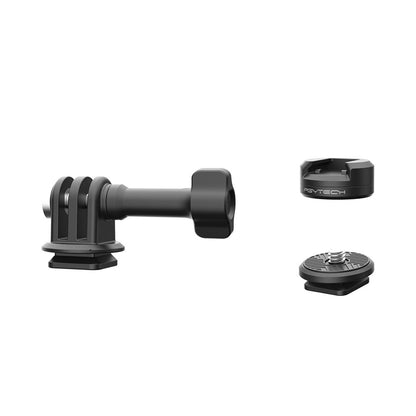 PGYTECH CapLock Quick Release Action Camera Mount Set with Dual-Locking System and 1/4" Screw Adapter for Insta360, DJI, GoPro, Smartphone Holders, Tripods, Monopods, Selfie Sticks, and Gimbal Stabilizers | P-CG-141