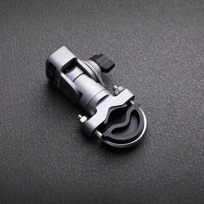PGYTECH U-Bolt Handlebar Mount for Motorcycles and Bicycles with CapLock Quick Release Clamp and 3-Prong Adapter for Insta360, DJI, GoPro Action Cameras, and Mobile Phone Holders | P-GM-172