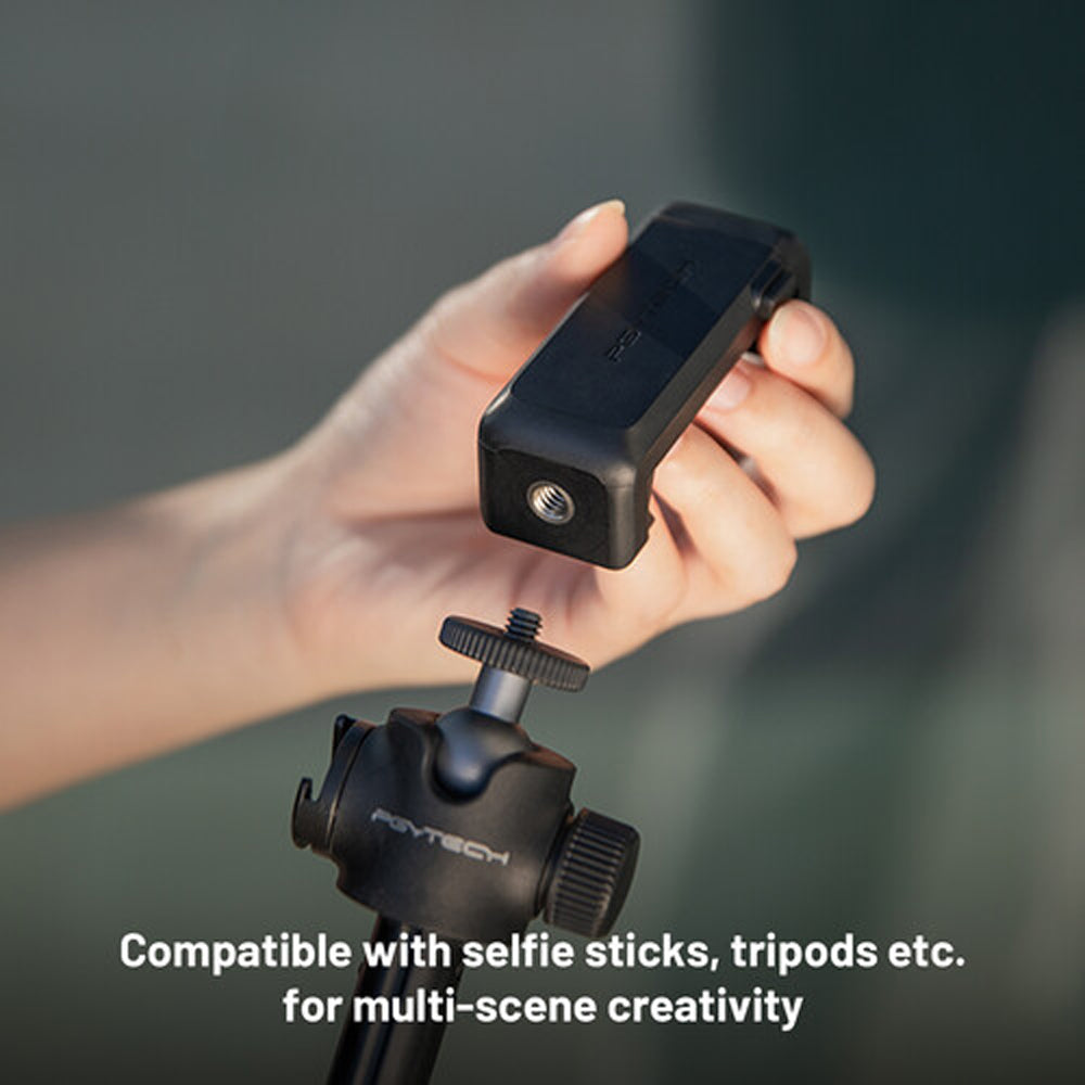 PGYTECH CapLock Action Camera Quick Release Neck Band with Optiol Smartphone Holder, Adjustable Chest Strap, and 1/4"-20 Mount Adapter for Insta360, DJI, GoPro, and  (60-92mm) Mobile Phones | P-GM-153 / P-GM-176