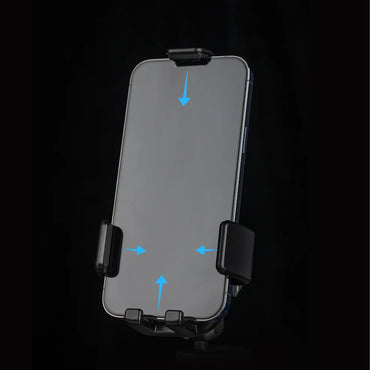 PGYTECH Full Wrap Phone Holder with Ball Head Mount and Anti-Slip Rubber for Smartphones (64-92mm x 130-175mm)