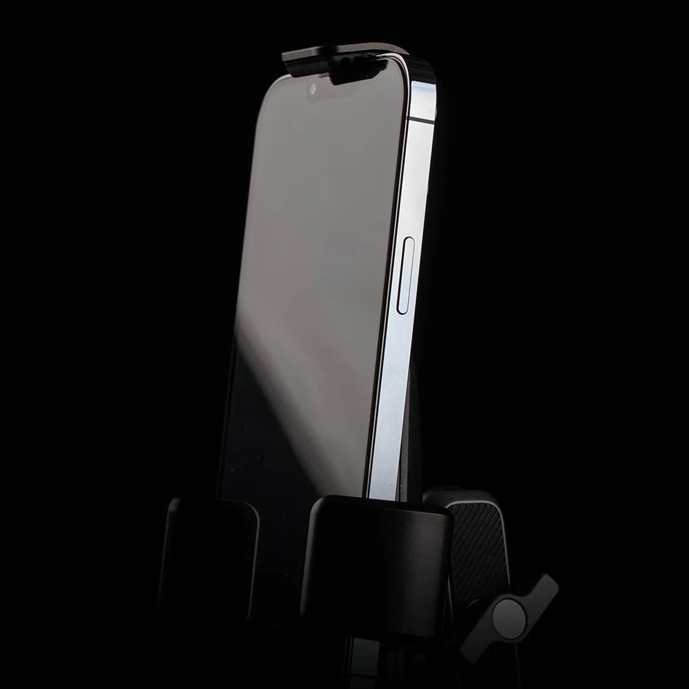 PGYTECH Full Wrap Phone Holder with Ball Head Mount and Anti-Slip Rubber for Smartphones (64-92mm x 130-175mm)