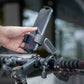 PGYTECH Smartphone Holder Handlebar Mount for Motorcycles and Bicycles with Dual Ball Head and Magic Arm for (64-92mm x 130-175mm) Supported Mobile Phones | P-PG-001