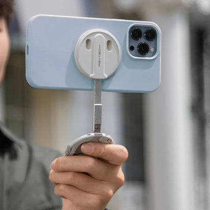 PGYTECH MagFlex Phone Photography Stand - MagSafe Smartphone Holder for iPhone 16/15/14/13/12 Series with Magnetic Ring Adapter for Non-MagSafe Phones