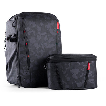 PGYTECH OneMo 2 (25L/35L) Anti-Theft Camera Backpack + Shoulder Bag with Hidden Apple AirTag Pocket, Tripod Holder, Battery Storage, Quick-Side Access Pocket, Laptop Compartment, and Adjustable Dividers for Sony Fujifilm Canon Nikon Lumix