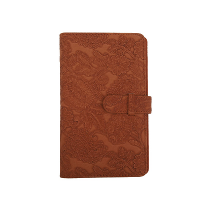 [CLEARANCE] Pikxi AM96-01 96 Pockets Elegant Carved Lace Style Photo Album with Slip On Latch for Fujifilm Instax Mini Instant Camera - Light Pink
