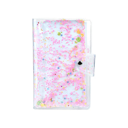 [CLEARANCE] Pikxi 96 Pockets Quicksand Clear Photo Album for Fujifilm Instax Mini Film Camera - Blue