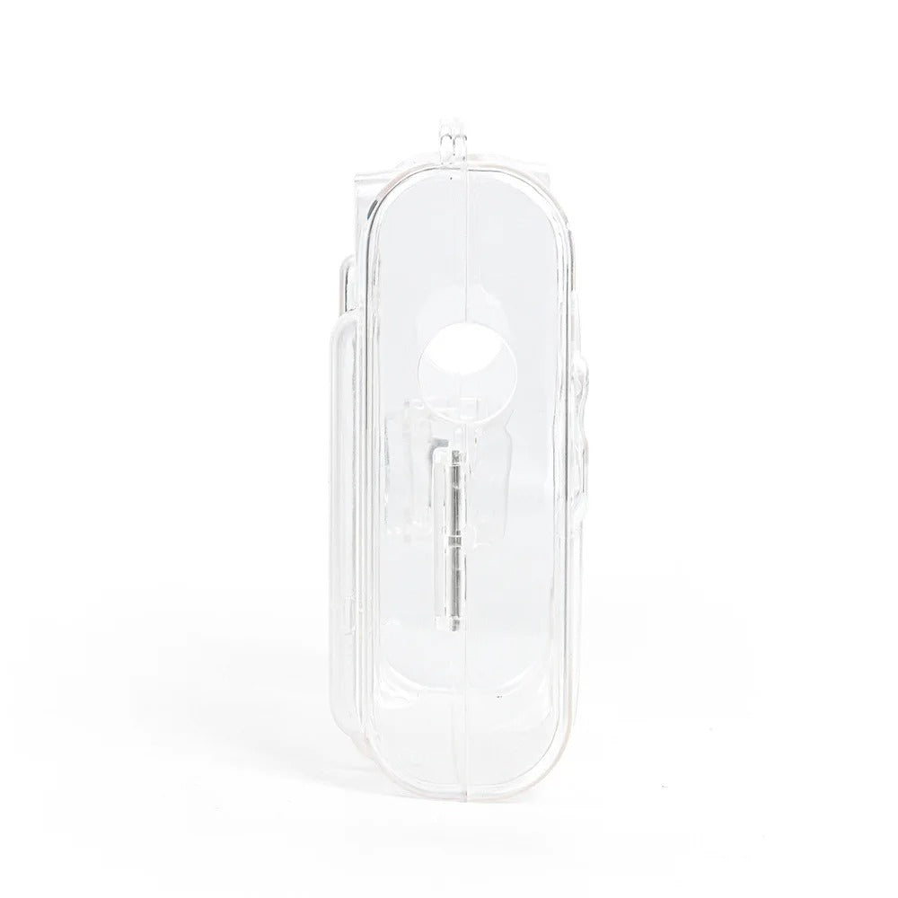Pikxi CSQ40 Fujifilm Instax Square SQ40 Acrylic Crystal Transparent Protective Camera Case Bag with Shoulder Strap - Clear