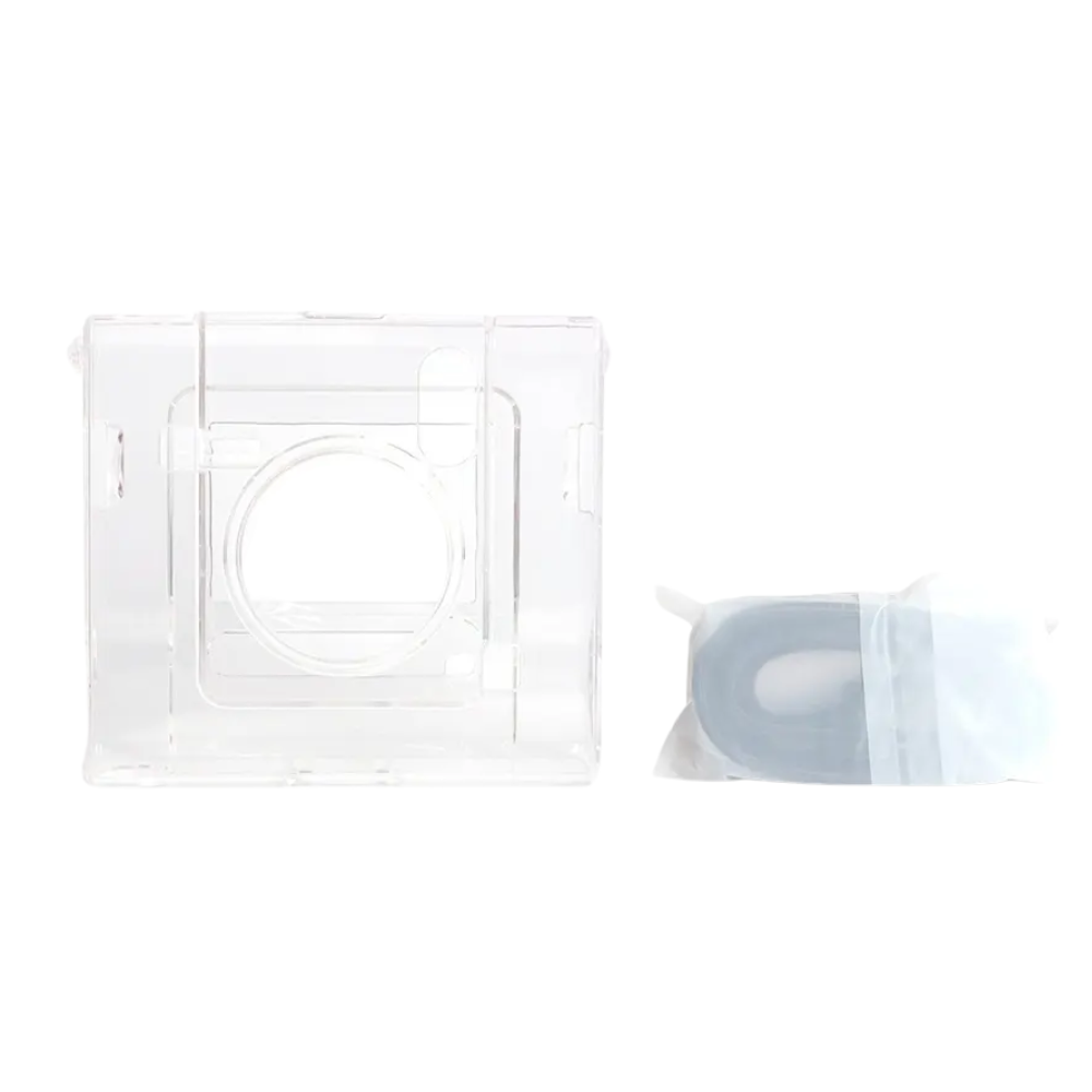 Pikxi PC Transparent Crystal Clear Cover Case for Fujifilm Instax Wide EVO Instant Film Camera with Formfitting Design and Anti-Scratch Drop Resistant